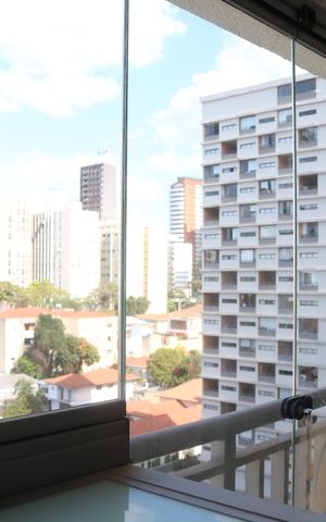 Apartamento para alugar com 50m², 1 quarto e sem vagaVaranda