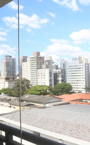 Apartamento para alugar com 50m², 1 quarto e sem vagaVaranda