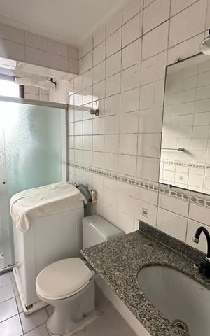 Apartamento para alugar com 50m², 1 quarto e 1 vaga Apartamento para alugar com 50m², 1 quarto e 1 vagaBanheiro
