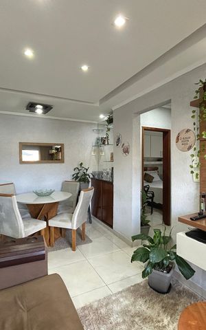 Apartamento para alugar com 54m², 2 quartos e 1 vagaSala