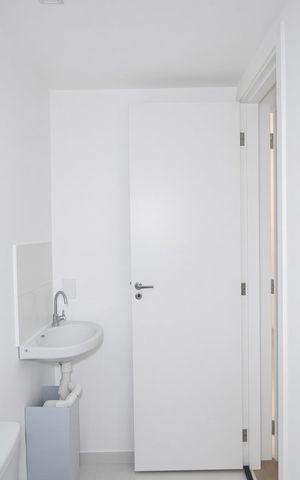 Apartamento à venda com 25m², 1 quarto e sem vaga Apartamento à venda com 25m², 1 quarto e sem vagaBanheiro