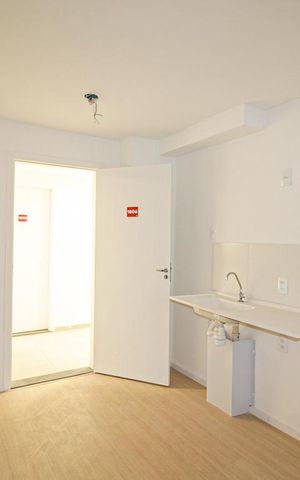 Apartamento à venda com 25m², 1 quarto e sem vaga Apartamento à venda com 25m², 1 quarto e sem vagaSala/Cozinha
