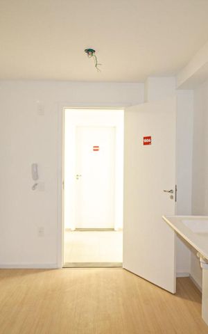 Apartamento à venda com 25m², 1 quarto e sem vaga Apartamento à venda com 25m², 1 quarto e sem vagaSala/Cozinha