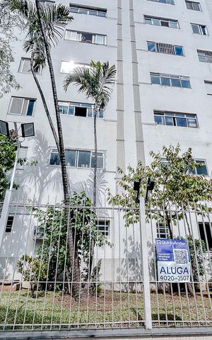 Apartamento para alugar com 67m², 2 quartos e 1 vagaFachada com Plaquinha