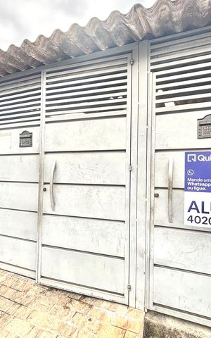 Casa para alugar com 70m², 1 quarto e 1 vaga Casa para alugar com 70m², 1 quarto e 1 vagaFachada