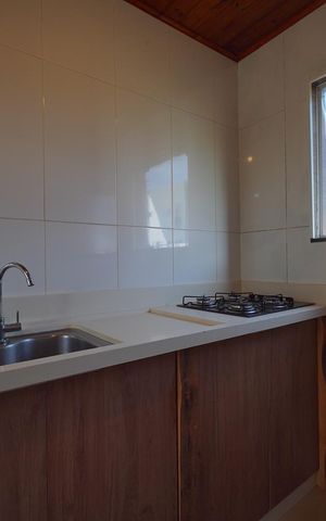 Casa para alugar com 50m², 2 quartos e 1 vagaSala/Cozinha