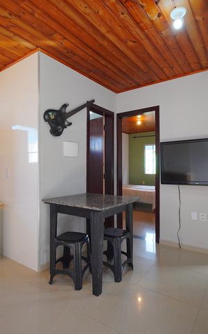 Casa para alugar com 50m², 2 quartos e 1 vagaSala/Cozinha