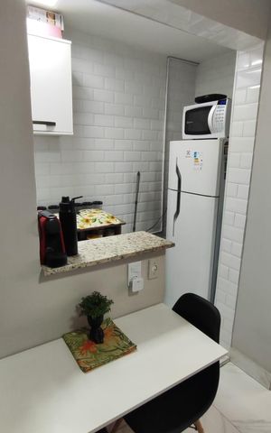 Apartamento à venda com 28m², 1 quarto e sem vaga Apartamento à venda com 28m², 1 quarto e sem vagaCozinha