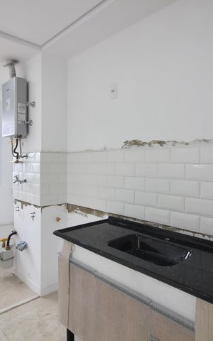 Apartamento para alugar com 34m², 2 quartos e sem vagaCozinha 