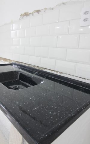 Apartamento para alugar com 34m², 2 quartos e sem vagaCozinha 