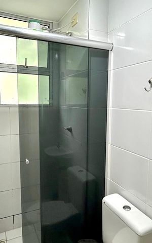 Apartamento para alugar com 45m², 2 quartos e 1 vaga Apartamento para alugar com 45m², 2 quartos e 1 vagaBanheiro