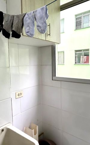 Apartamento para alugar com 45m², 2 quartos e 1 vaga Apartamento para alugar com 45m², 2 quartos e 1 vagaÁrea de Serviço