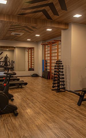 Apartamento para alugar com 36m², 1 quarto e sem vaga Apartamento para alugar com 36m², 1 quarto e sem vagaÁrea comum - Academia