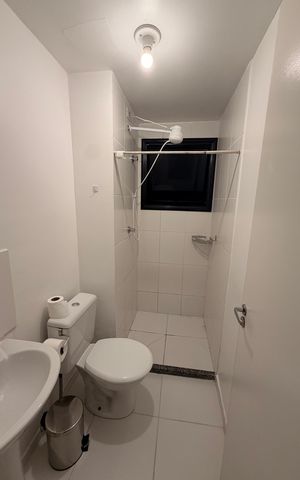Apartamento para alugar com 48m², 1 quarto e 1 vaga Apartamento para alugar com 48m², 1 quarto e 1 vagaBanheiro