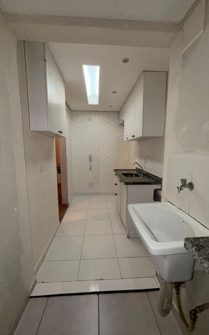 Apartamento para alugar com 48m², 1 quarto e 1 vaga Apartamento para alugar com 48m², 1 quarto e 1 vagaÁrea de serviço