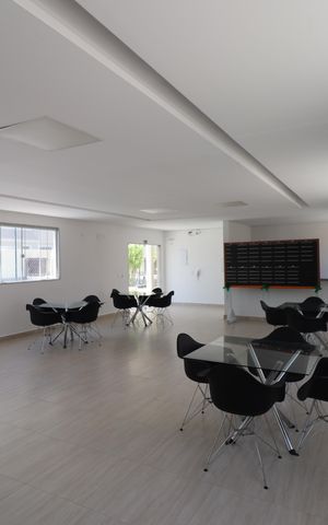 Apartamento para alugar com 48m², 2 quartos e 1 vagaÁrea comum - Salão de festas