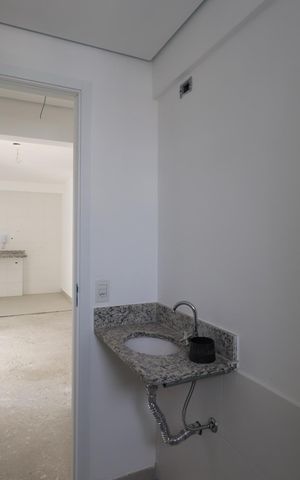Apartamento para alugar com 65m², 2 quartos e 1 vagaBanheiro Social