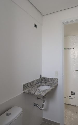 Apartamento para alugar com 65m², 2 quartos e 1 vagaBanheiro da Suíte