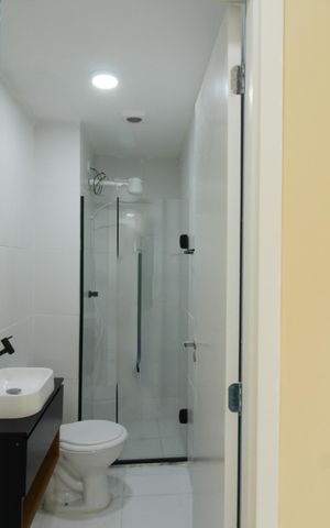 Apartamento à venda com 34m², 2 quartos e sem vaga Apartamento à venda com 34m², 2 quartos e sem vagaBanheiro