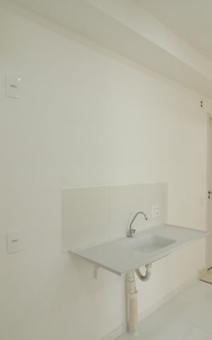 Apartamento à venda com 34m², 2 quartos e sem vaga Apartamento à venda com 34m², 2 quartos e sem vagaSala / cozinha