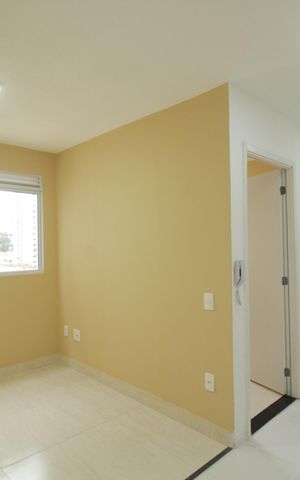 Apartamento à venda com 34m², 2 quartos e sem vaga Apartamento à venda com 34m², 2 quartos e sem vagaSala / Cozinha
