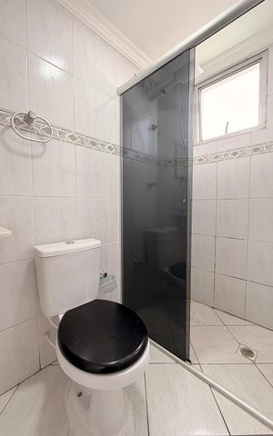 Apartamento à venda com 62m², 3 quartos e 2 vagasBanheiro da Suíte