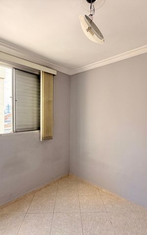 Apartamento à venda com 62m², 3 quartos e 2 vagasQuarto 2