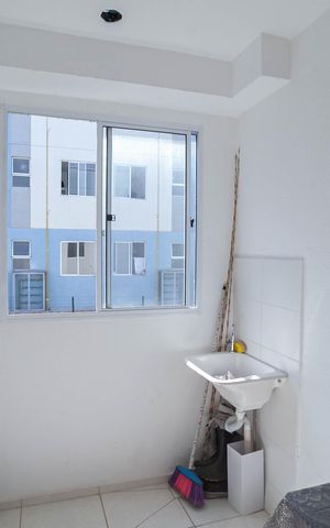 Apartamento para alugar com 43m², 2 quartos e 1 vagaCozinha e Área de Serviço
