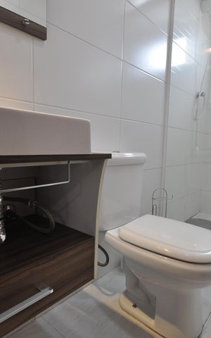 Apartamento para alugar com 66m², 2 quartos e 1 vagaBanheiro