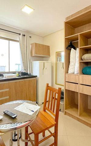 Studio para alugar com 25m², 1 quarto e 1 vagaSala