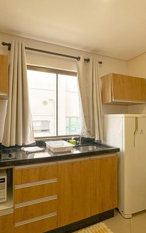 Studio para alugar com 25m², 1 quarto e 1 vagaCozinha
