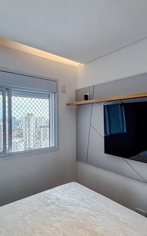 Apartamento à venda com 66m², 1 quarto e 1 vagaQuarto 1 - Suíte