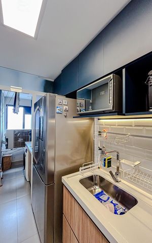 Apartamento à venda com 66m², 1 quarto e 1 vagaCozinha