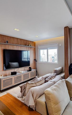 Apartamento à venda com 66m², 1 quarto e 1 vagaSala