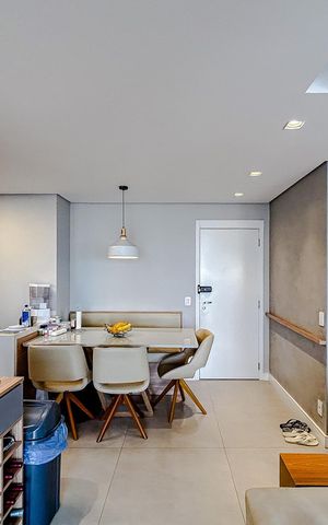 Apartamento à venda com 66m², 1 quarto e 1 vagaSala