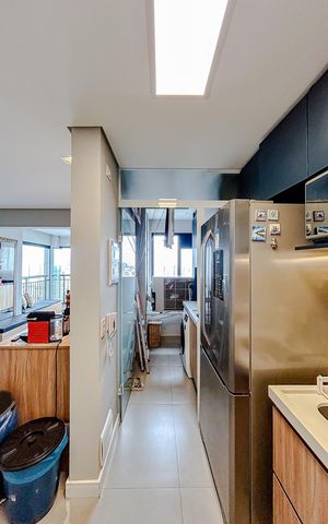 Apartamento à venda com 66m², 1 quarto e 1 vagaCozinha