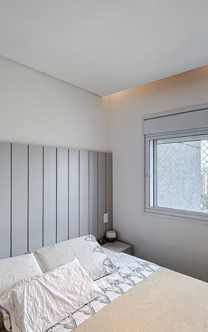 Apartamento à venda com 66m², 1 quarto e 1 vagaQuarto 1 - Suíte
