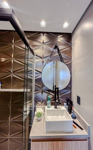Apartamento à venda com 66m², 1 quarto e 1 vagaBanheiro