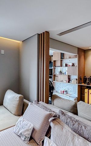 Apartamento à venda com 66m², 1 quarto e 1 vagaSala