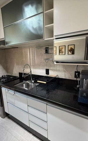Apartamento à venda com 54m², 2 quartos e 1 vaga Apartamento à venda com 54m², 2 quartos e 1 vagaCozinha