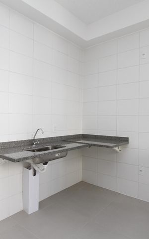 Apartamento à venda com 53m², 2 quartos e 1 vagaCozinha