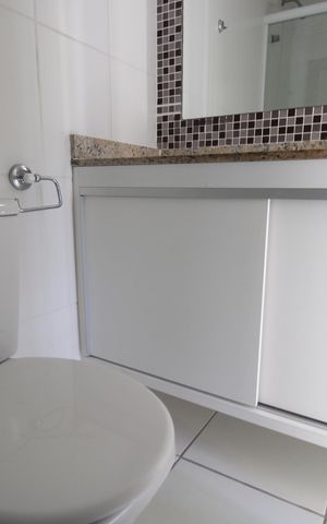 Apartamento à venda com 68m², 2 quartos e 1 vagaBanheiro da suíte