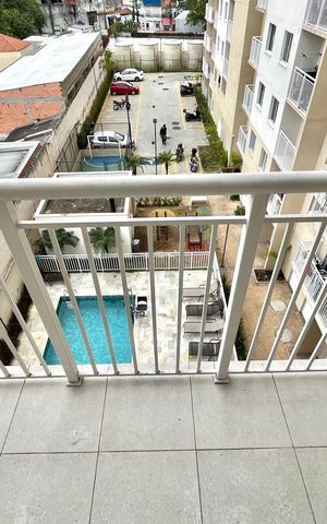 Apartamento à venda com 25m², 1 quarto e sem vaga Apartamento à venda com 25m², 1 quarto e sem vagaVaranda