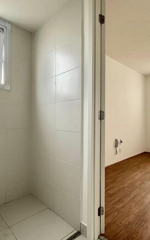 Apartamento à venda com 25m², 1 quarto e sem vaga Apartamento à venda com 25m², 1 quarto e sem vagaBanheiro da Suíte