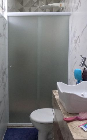 Casa para alugar com 210m², 3 quartos e 2 vagasBanheiro do Quarto 1 - 2º Piso