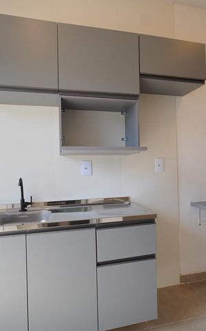 Apartamento para alugar com 22m², 1 quarto e 1 vagaSala/Cozinha