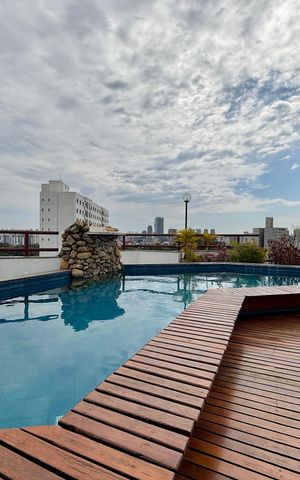 Apartamento para alugar com 38m², 1 quarto e sem vaga Apartamento para alugar com 38m², 1 quarto e sem vagaPiscina