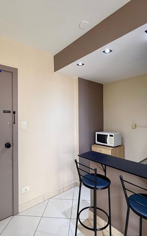 Apartamento para alugar com 38m², 1 quarto e sem vaga Apartamento para alugar com 38m², 1 quarto e sem vagaCozinha