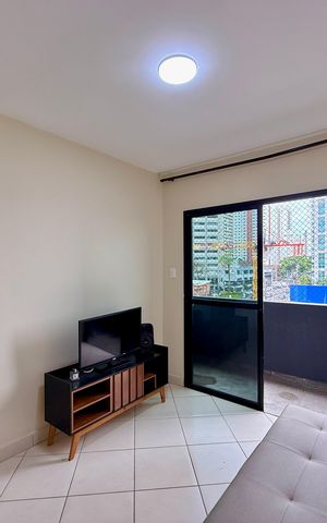 Apartamento para alugar com 38m², 1 quarto e sem vaga Apartamento para alugar com 38m², 1 quarto e sem vagaSala