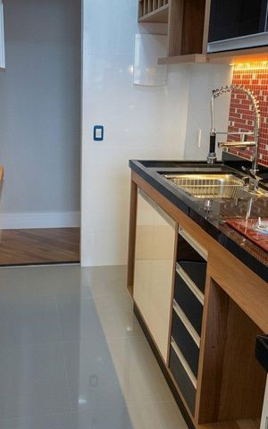 Apartamento à venda com 57m², 2 quartos e 1 vagaCozinha